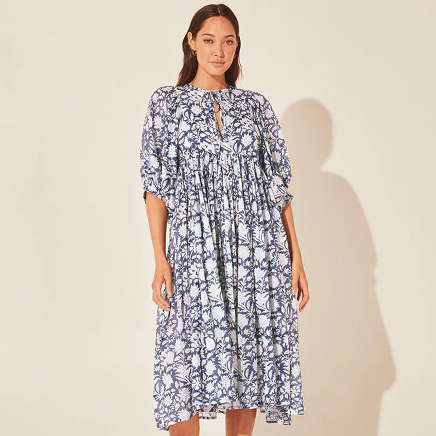 Fianna | Elegant Floral Dress