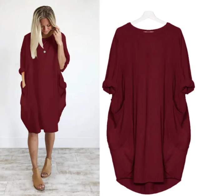 Arabella | Elegant Tummy Covering Dress